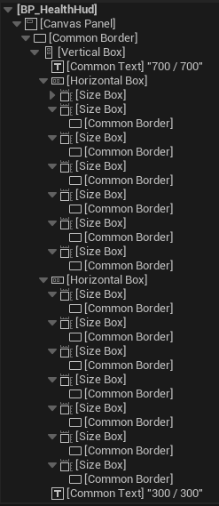 Non-diegetic hierarchy in Unreal