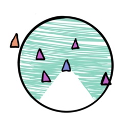 Example of increasing the radius of perception to increase the number of neighbors